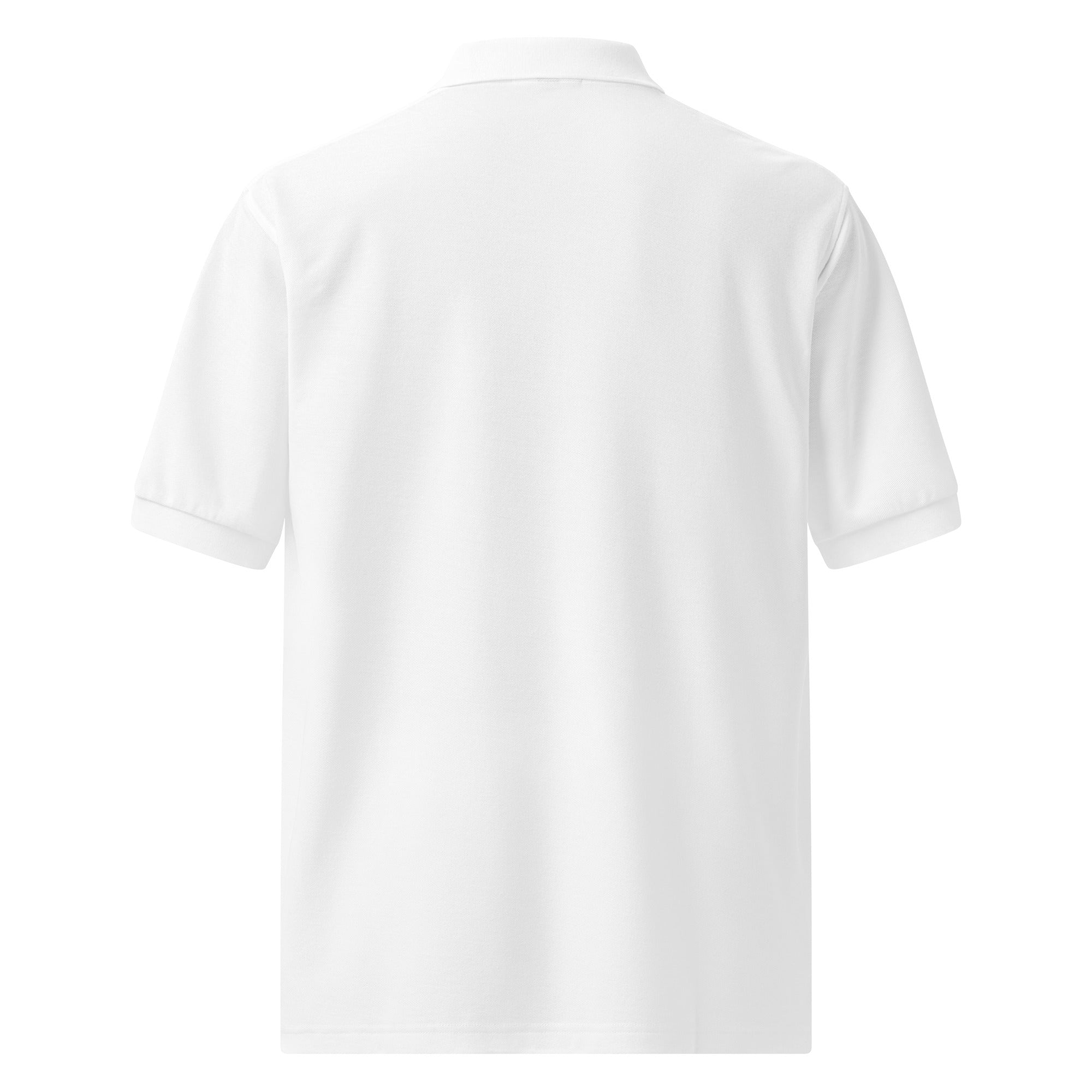 The Human Premium embroidered polo shirt, back view