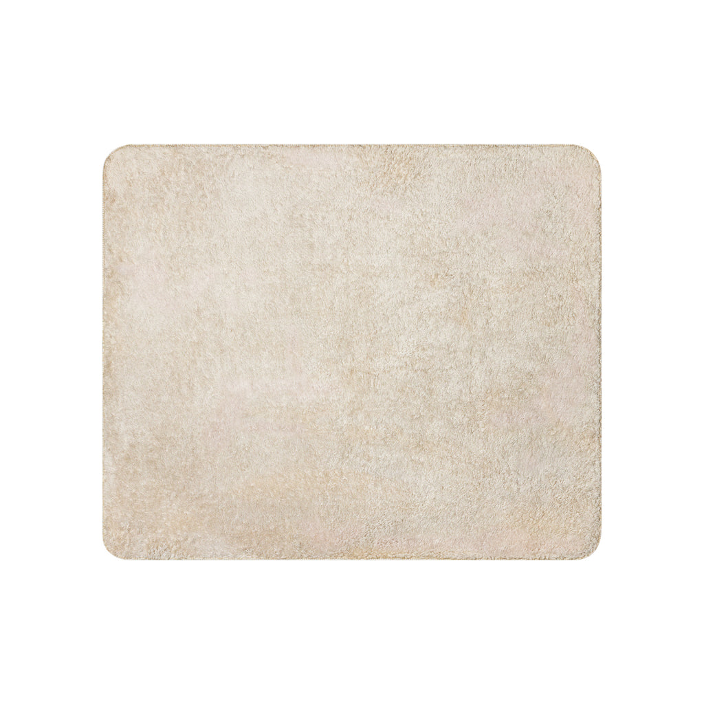 My Zen Life sherpa throw blanket in tan, 50x60, smooth back side