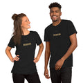The Human Premium Unisex Tee in Ink Black, front view