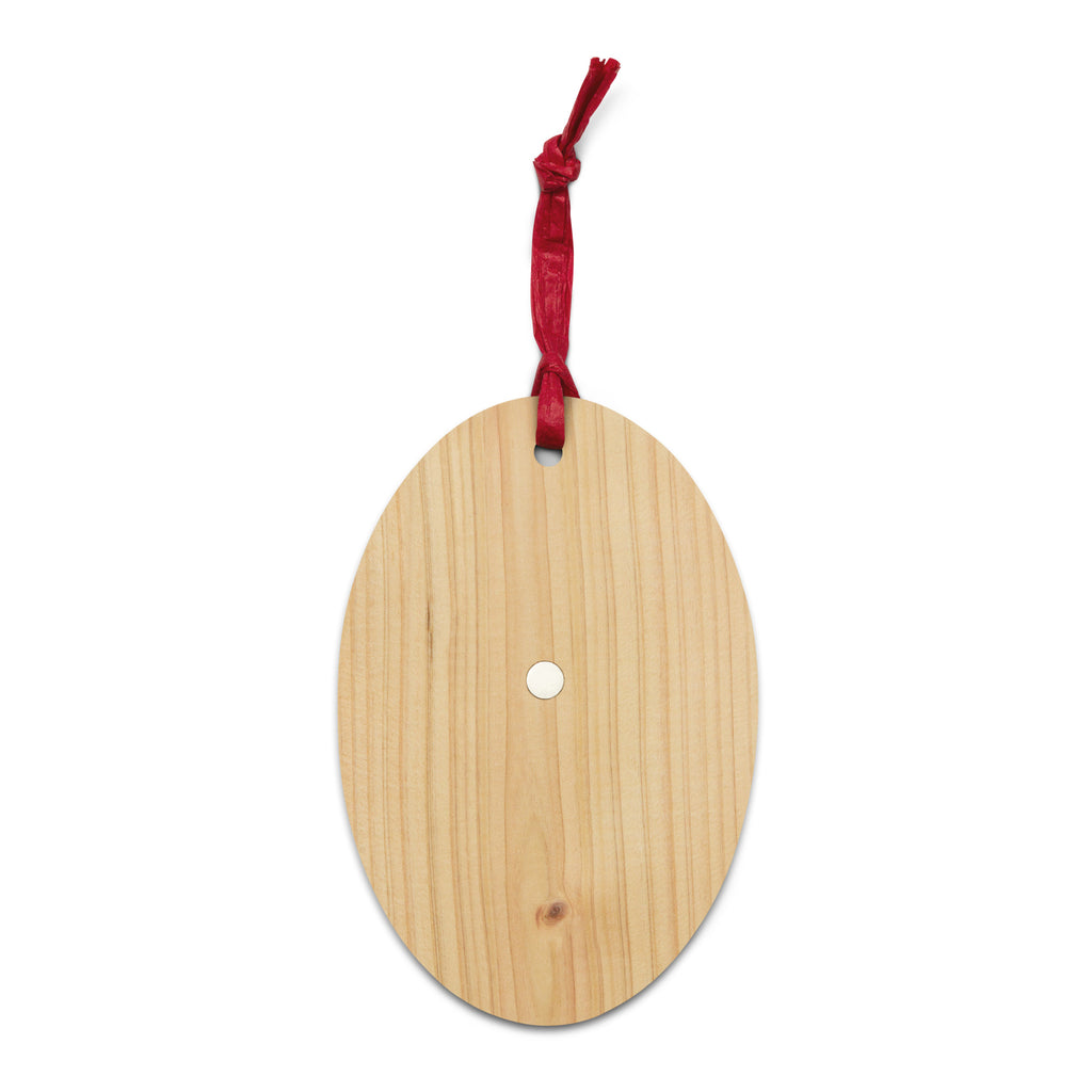 My Zen Life wooden ornament, reverse side