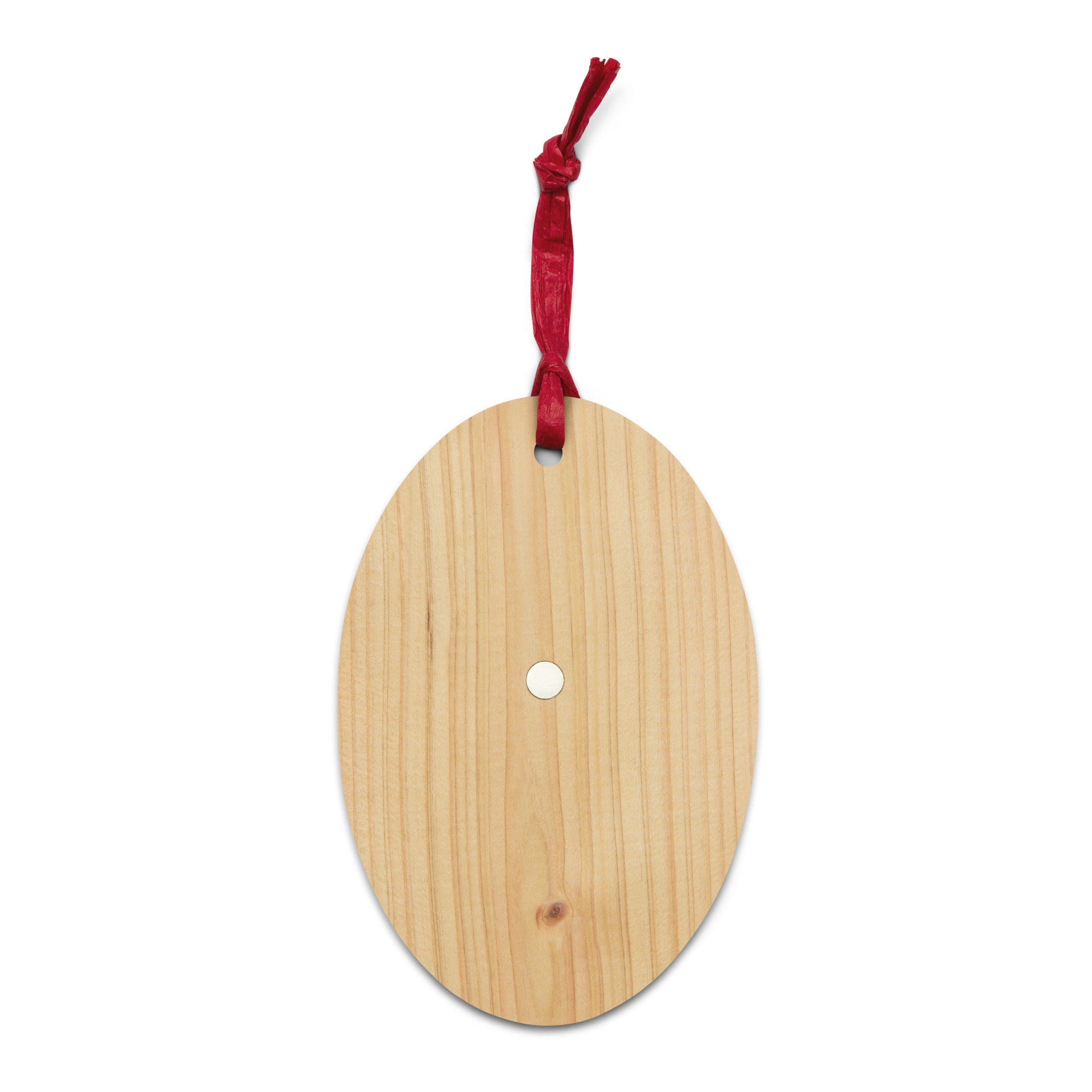 My Zen Life wooden ornament, reverse side